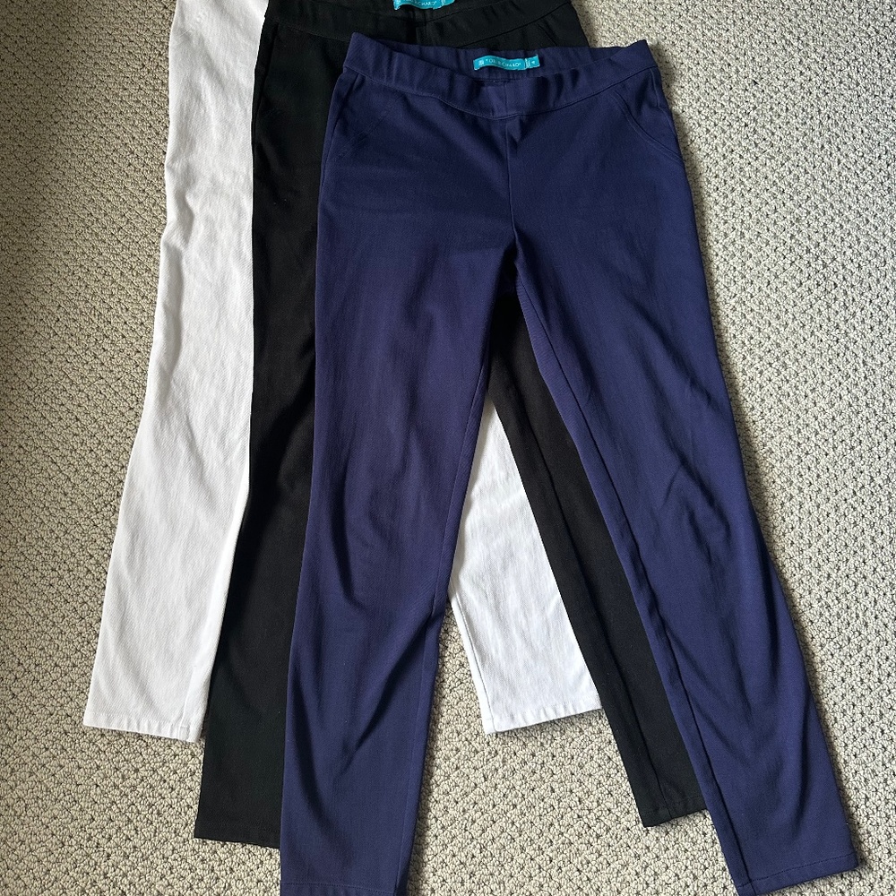 Tori Richards Sexy Pocket Leggings x3 - BLACK, WHITE, BLUE